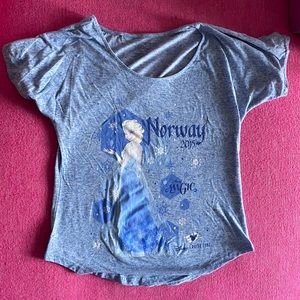 Disney Cruise Line Elsa shirt- kids L